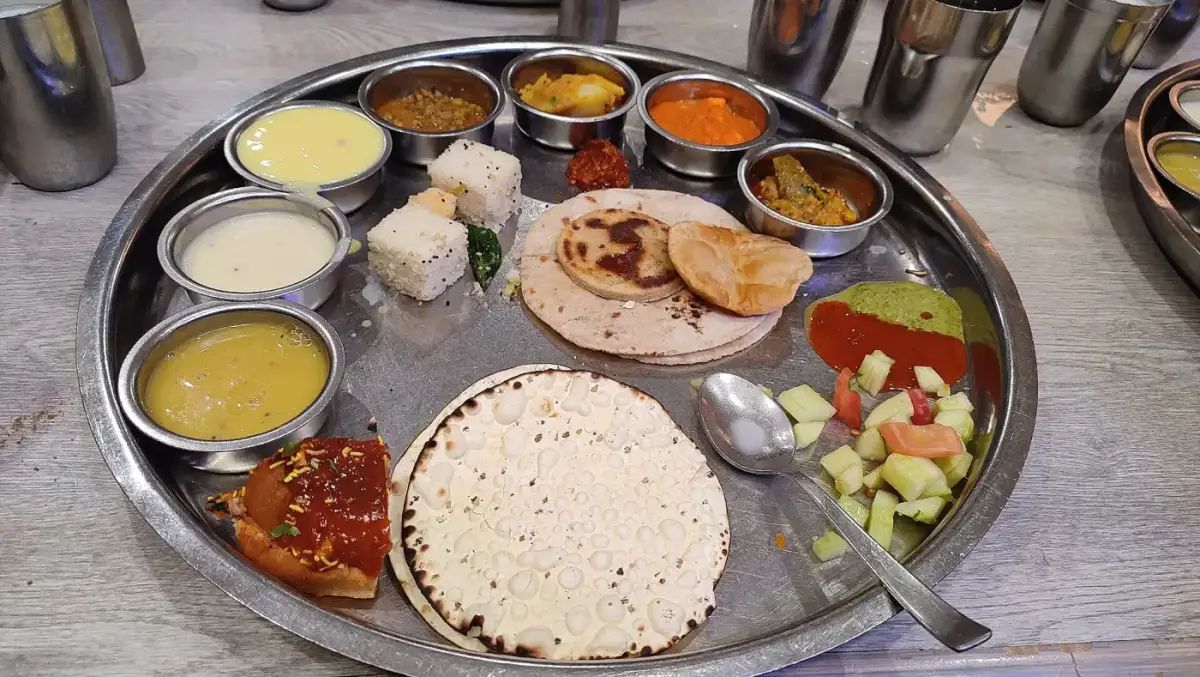 Authentic gujarati thali (illustrative photo)